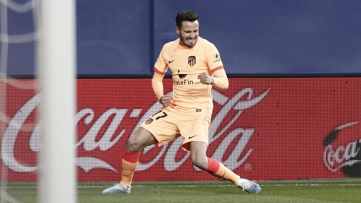 Saúl fue el protagonista en la victoria del Atlético de Madrid