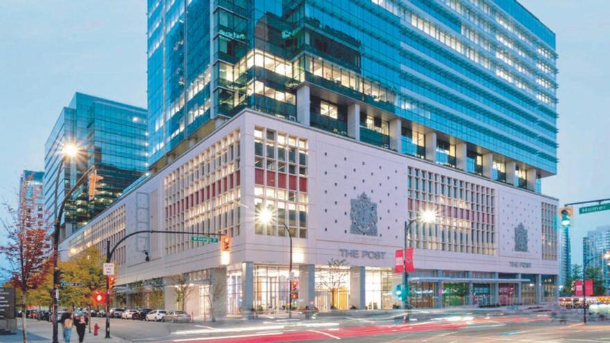The Post, el edificio en Vancouver que acaba de comprar Amancio Ortega. |  The Post