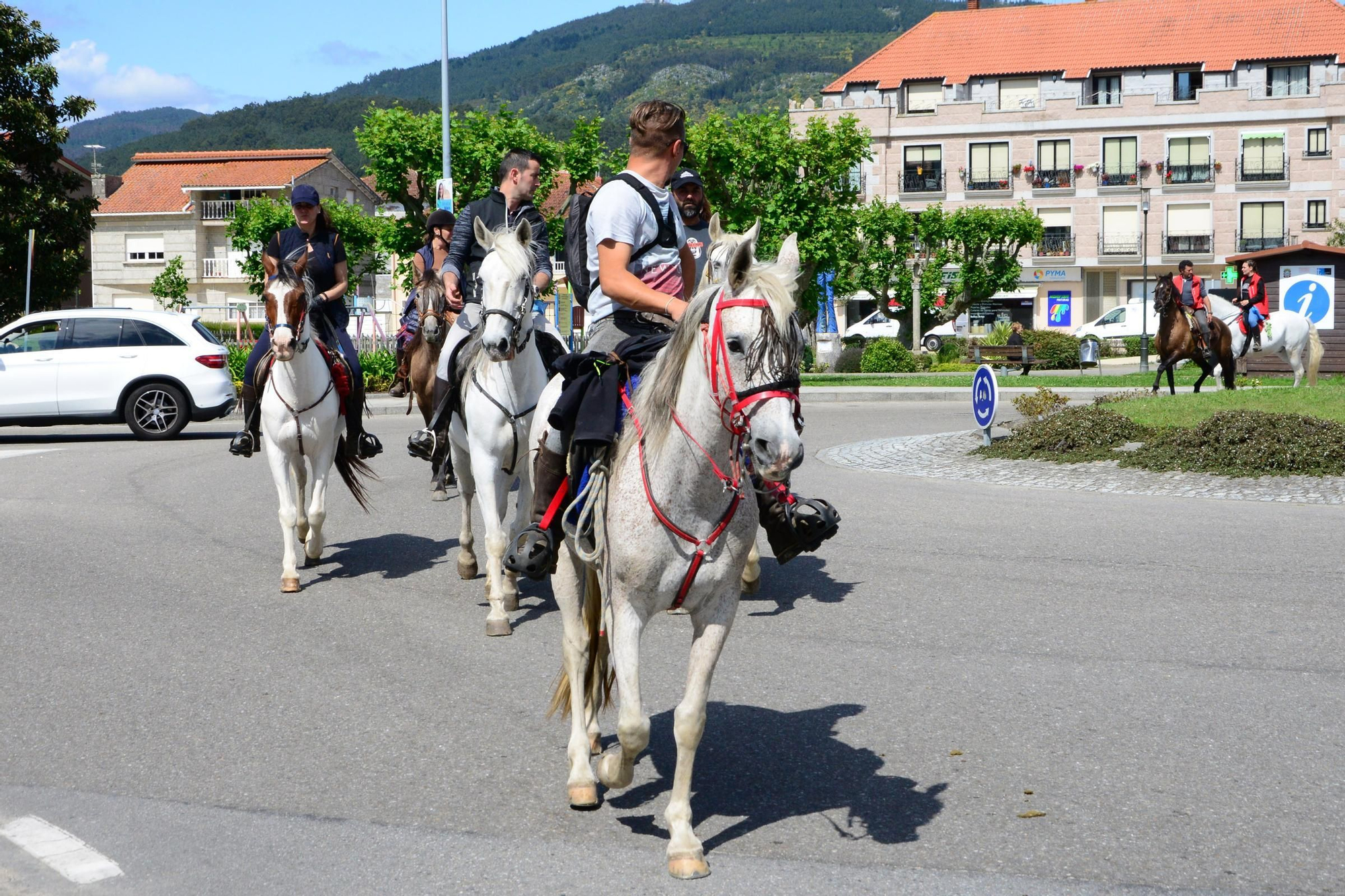 Más de 200 jinetes en la Xuntaza Cabalar de Moaña