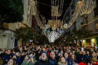 Inauguración de las luces de Sueca-Literato Azorín