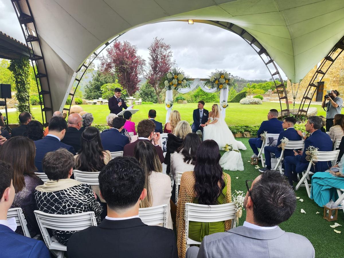 La boda de Alejandro Casal Melendi y Andrea García Cifuentes, en imágenes La boda de Alejandro Casal Melendi y Andrea García Cifuentes, en imágenes