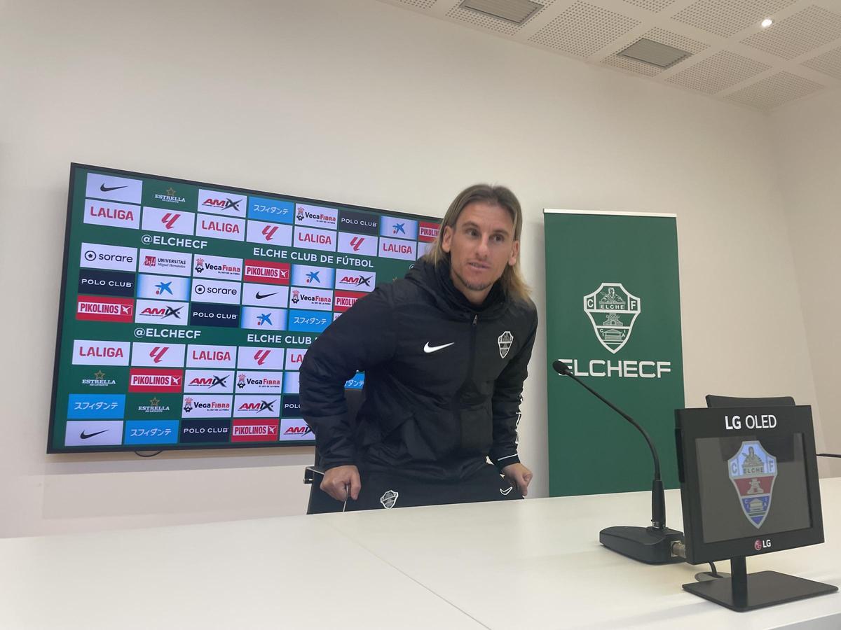 Sebastián Beccacece, entrenador del Elche CF