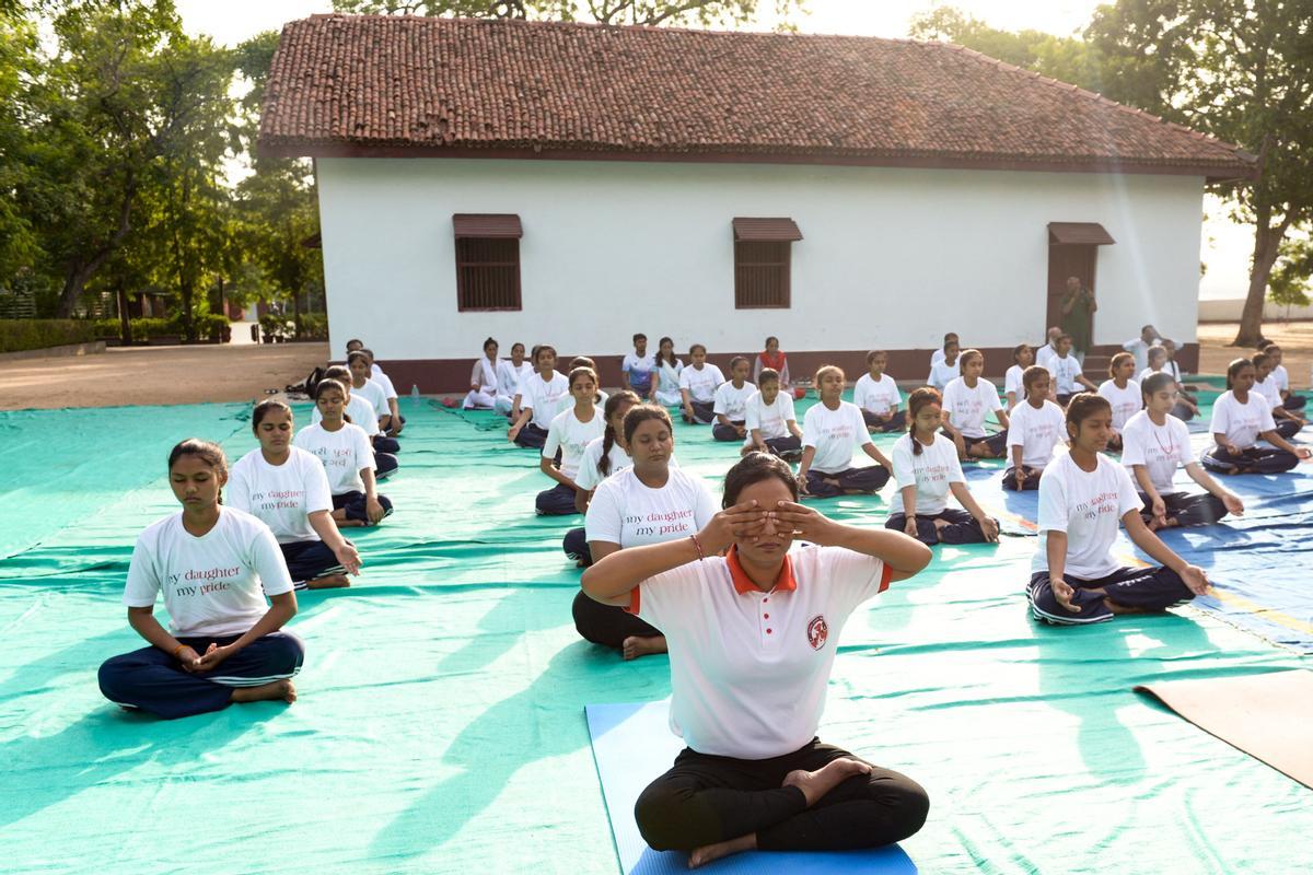 Día Internacional del Yoga en la India