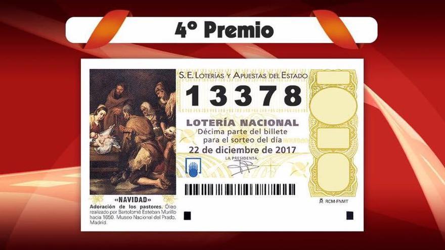 Un décimo del cuarto premio de la lotería de Navidad busca dueño en Castelló