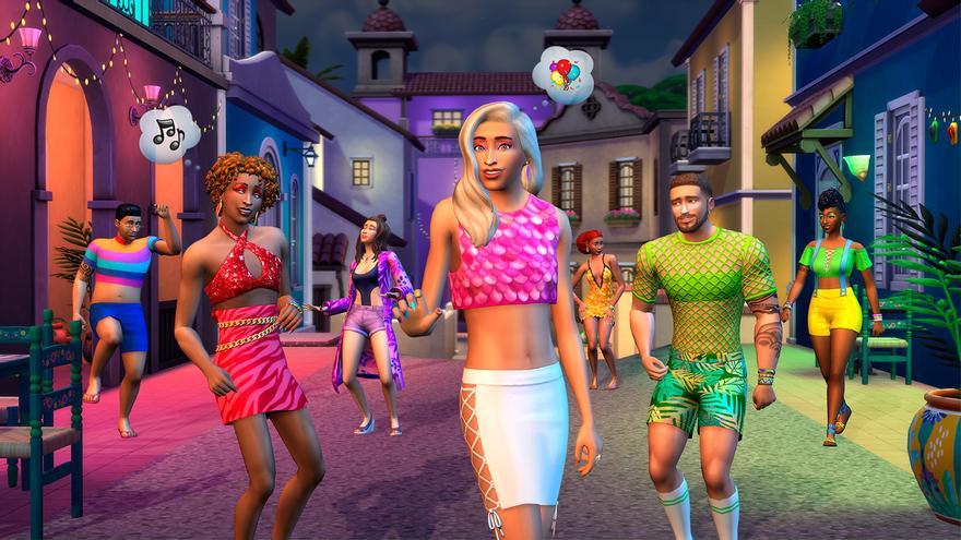 La icónica Drag Queen Pabllo Vittar crea estilos vibrantes para Los Sims 4 Colores de Carnaval