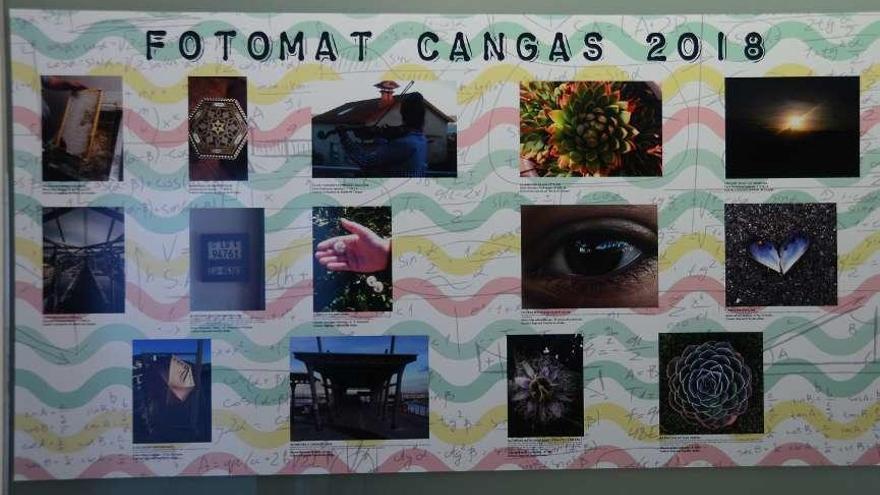 Fotografías de la pasada edición del certamen Fotomat en el Auditorio de Cangas. // FdV