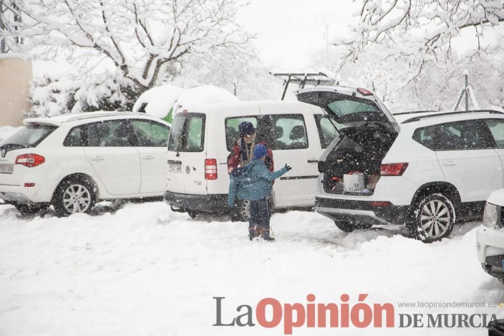 Nieve en el Noroeste de la Región