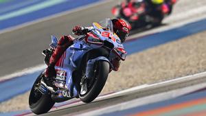 Marc Marquez, con la Ducati GP23 de Gresini