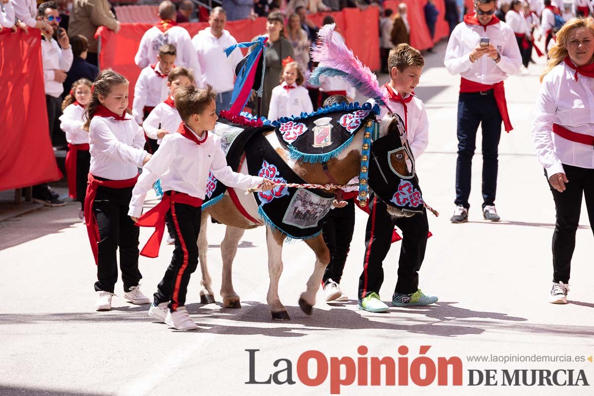 Desfile infantil en las Fiestas de Caravaca (Bando Caballos del Vino)