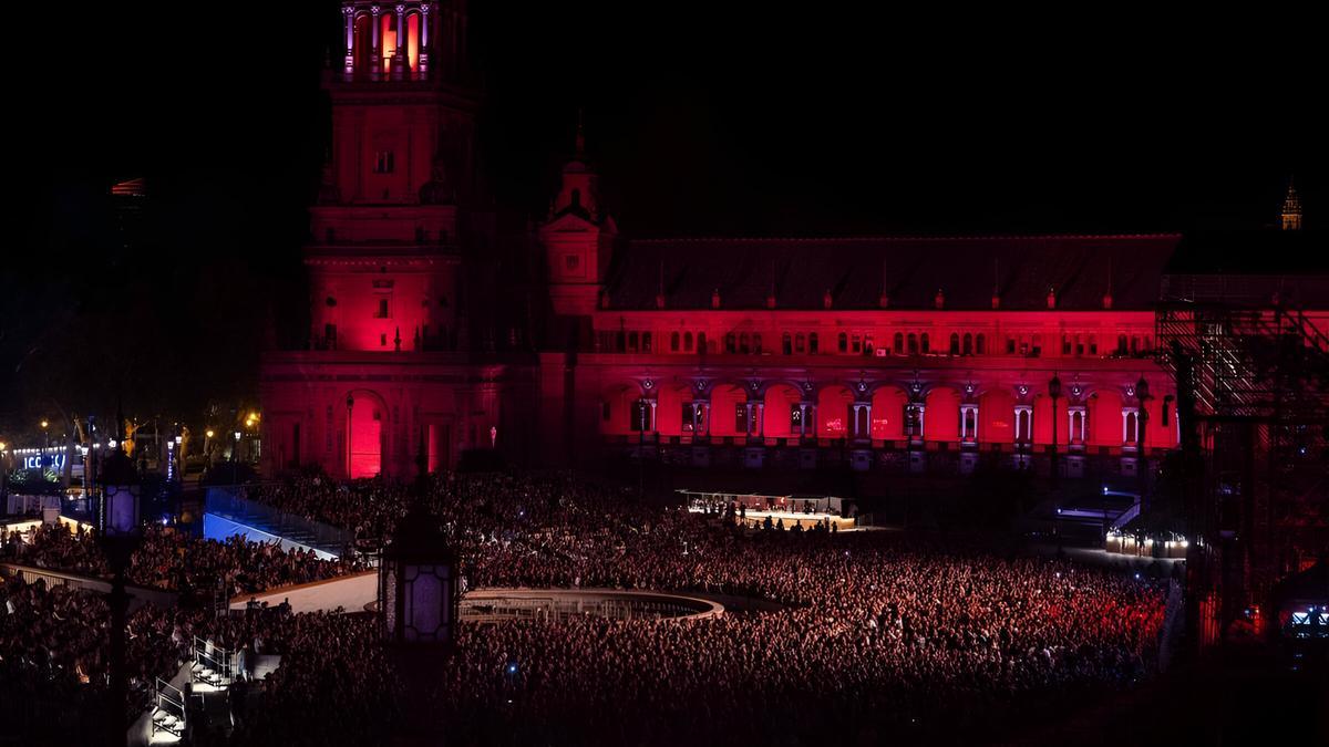 Icónica Fest Sevilla en la Plaza de España de Sevilla