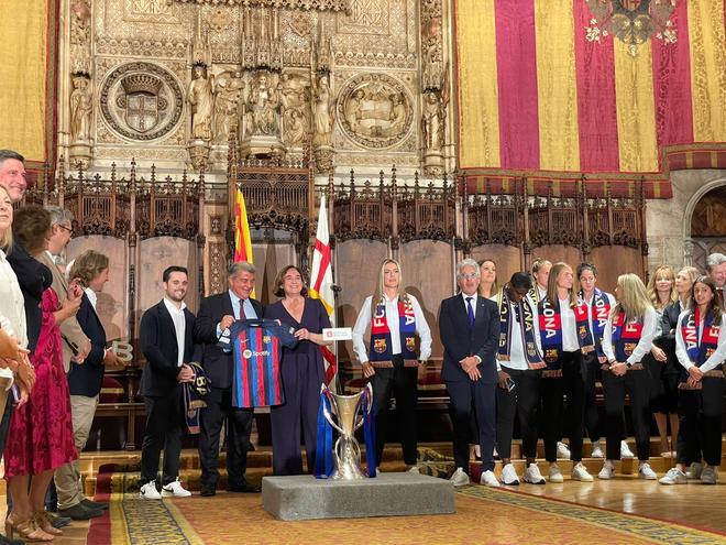 Las imágenes de la celebración de la segunda Champions del Barça en Barcelona