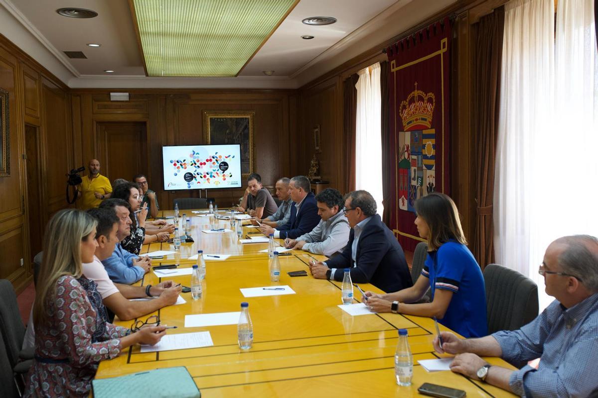 Reunión de agentes implicados en Fromago Cheese Experience 2024.