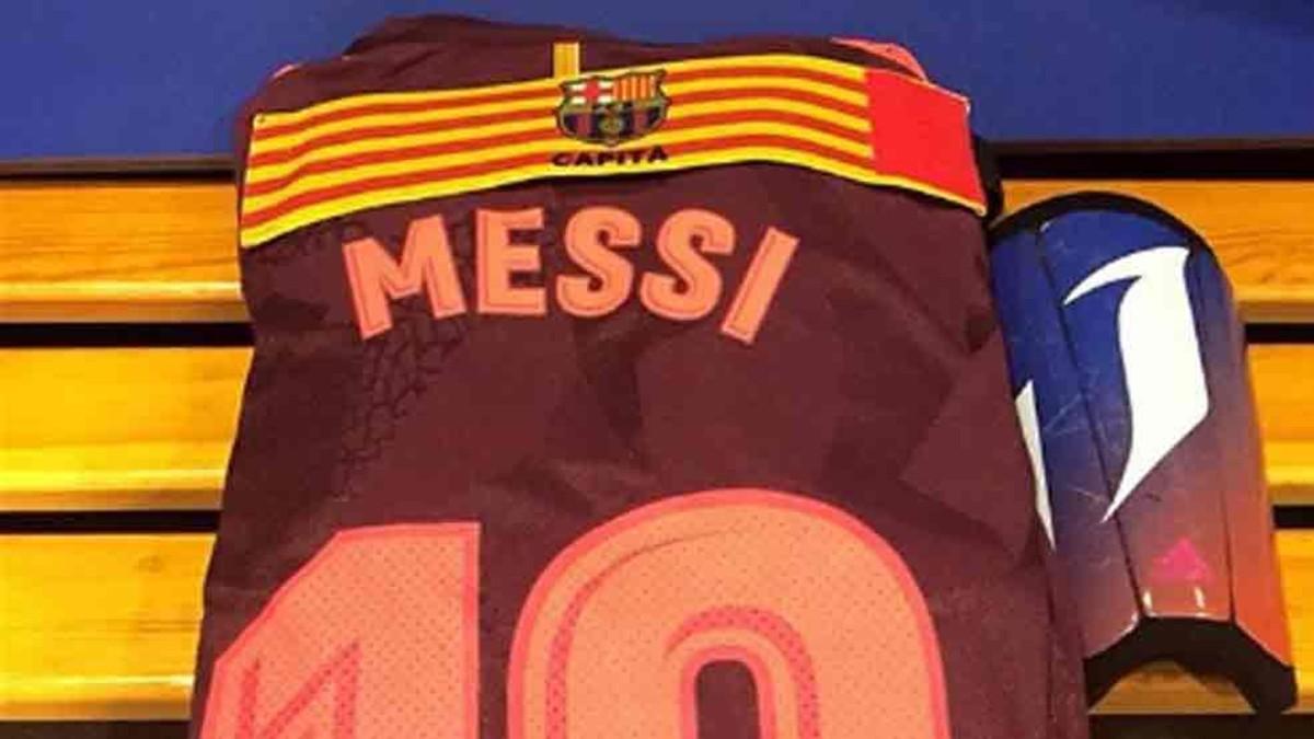 Messi, capitán, llevará la camiseta de color morado