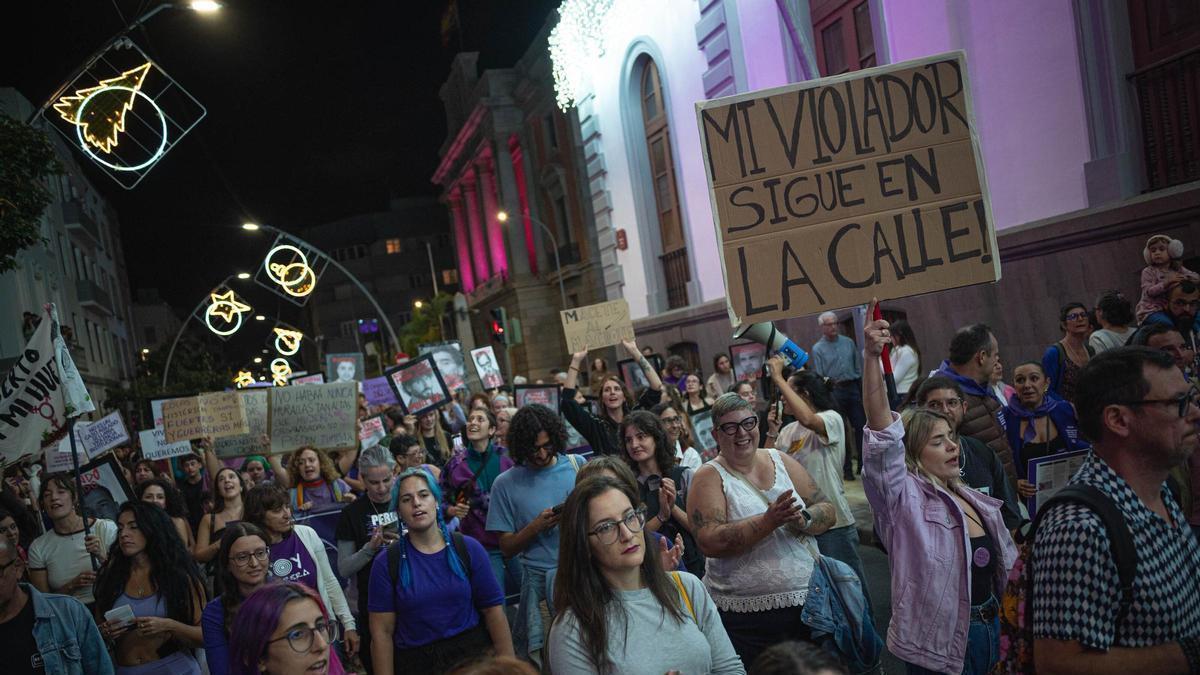 Manifestación del 25N contra la violencia de género