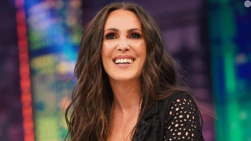 Malú durante una estrevista