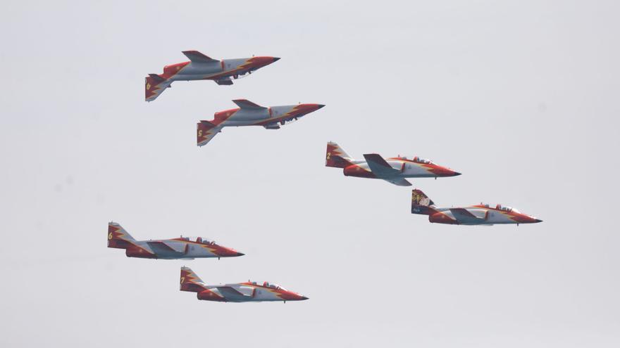 El Festival Aire25 por los 40 años de la Patrulla Águila, en imágenes
