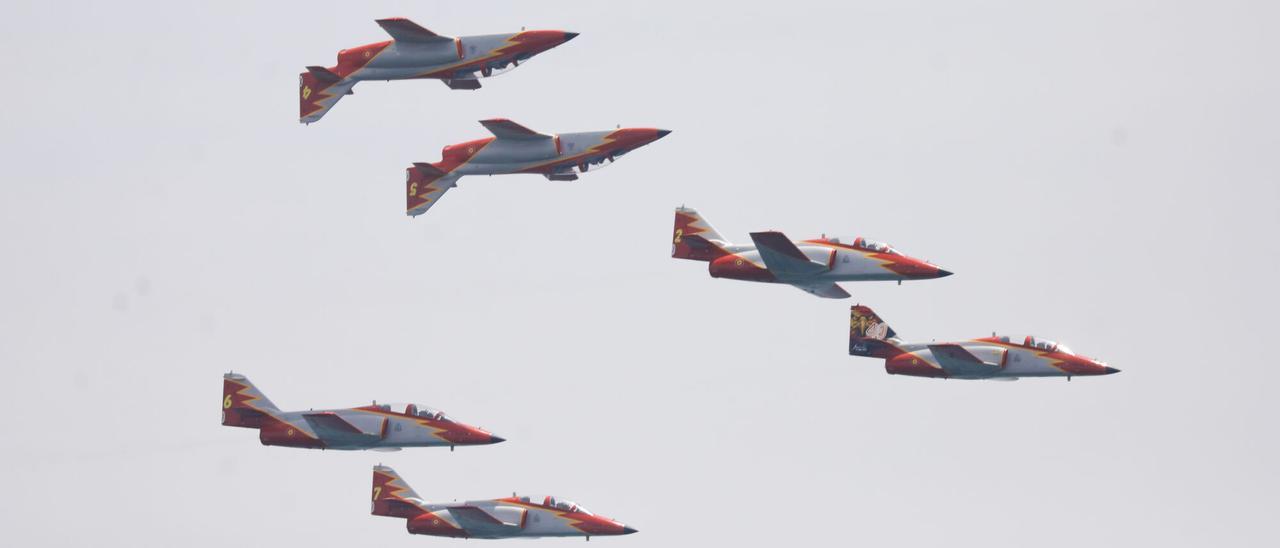 El Festival Aire25 por los 40 años de la Patrulla Águila, en imágenes