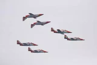 El Festival Aire25 por los 40 años de la Patrulla Águila, en imágenes