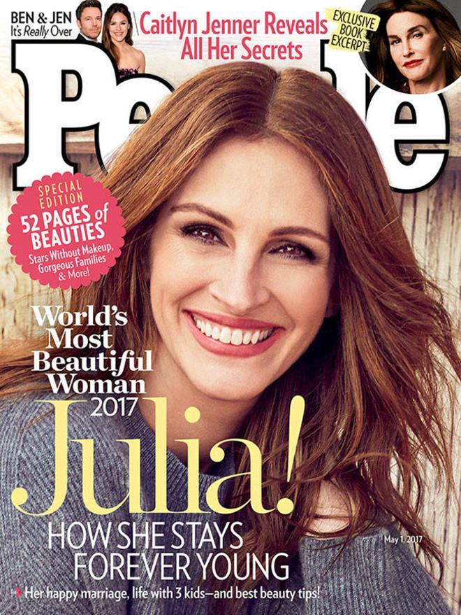 Julia Roberts nombrada la mujer más bella del mundo