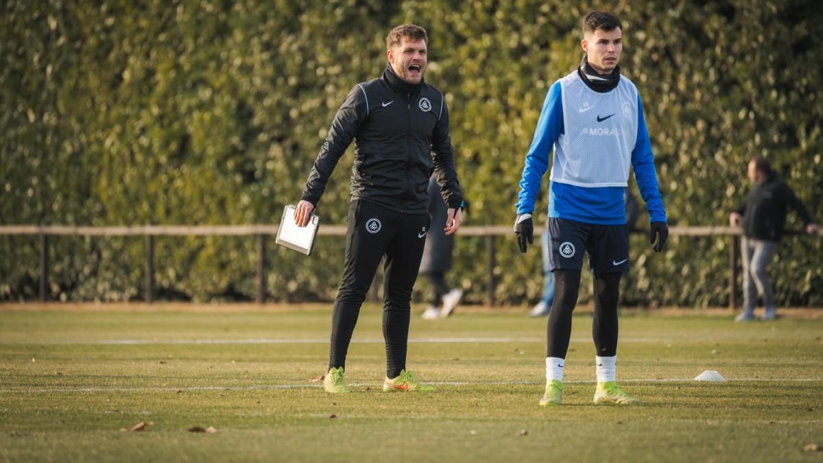 Ferran Costa, durante un entrenamiento