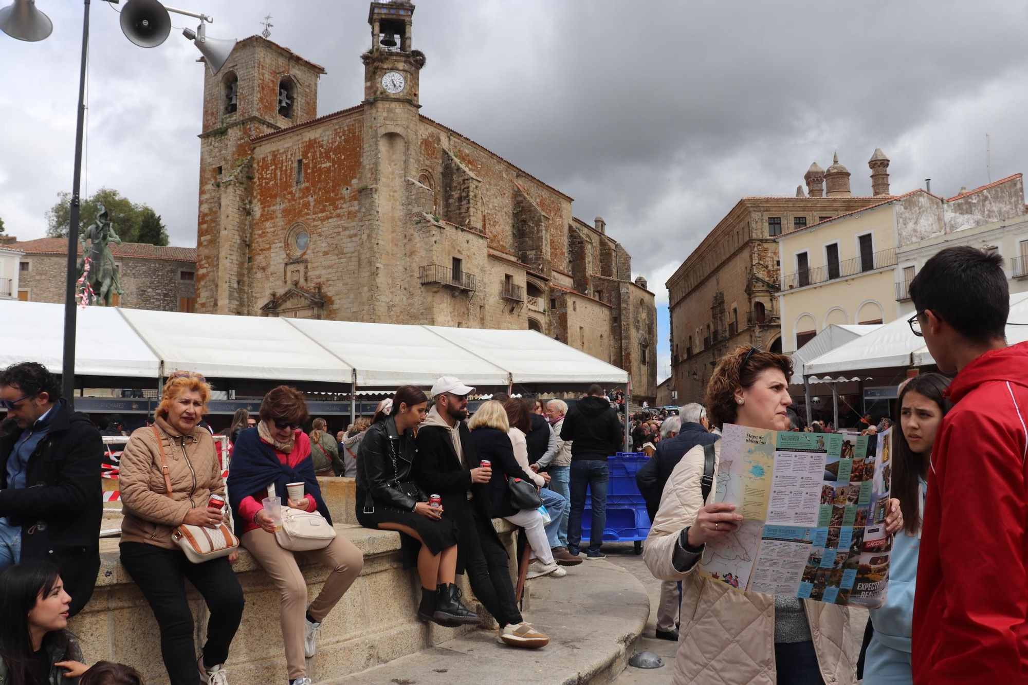 Primera jornada de la Feria Nacional del Queso de Trujillo