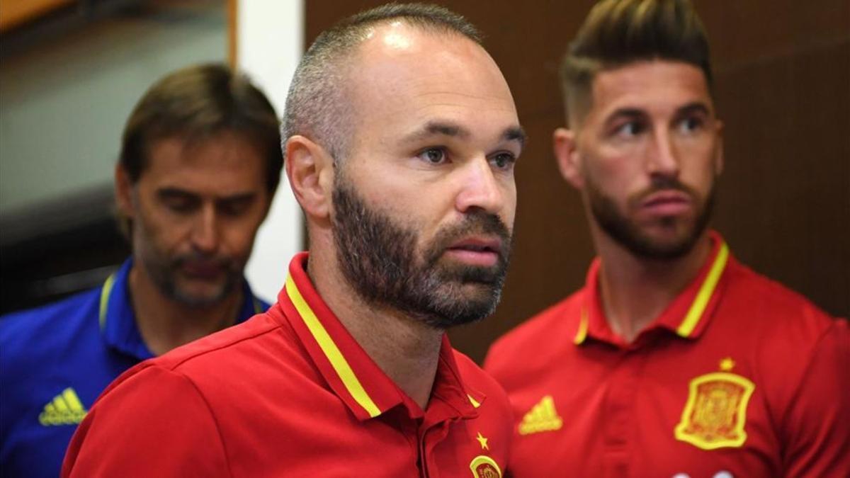 Ramos se deshace en elogios hacia Iniesta