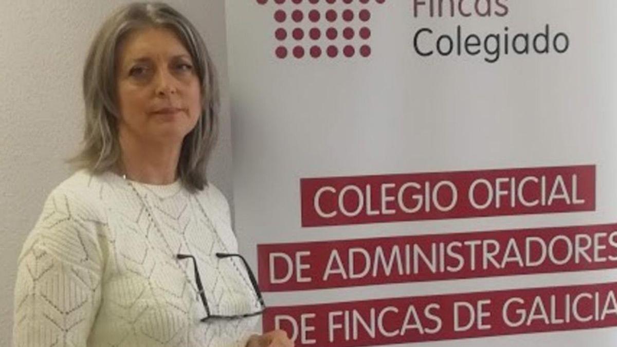 Teresa Suárez, secretaria del Colegio de Administradores.