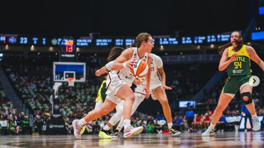 Raquel Carrera y Alicia Flórez retoman la WNBA tras el Mundial