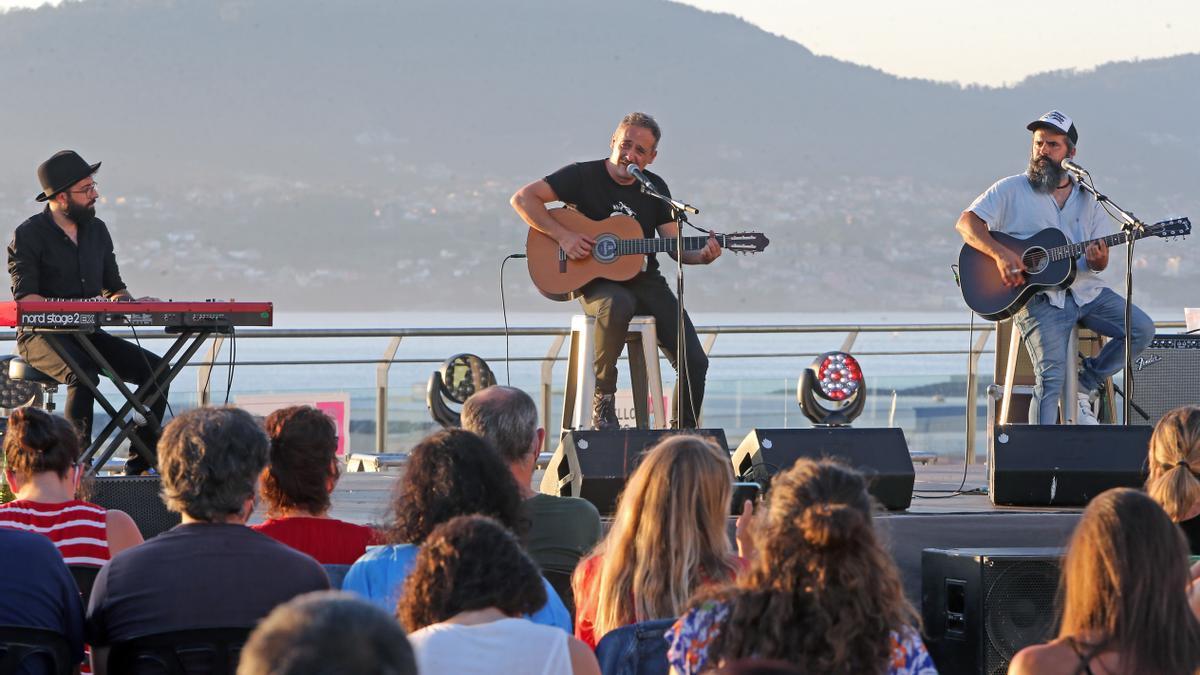 El grupo Love of Lesbian, en su anterior concierto en el festival Terraceo en el Mar de Vigo