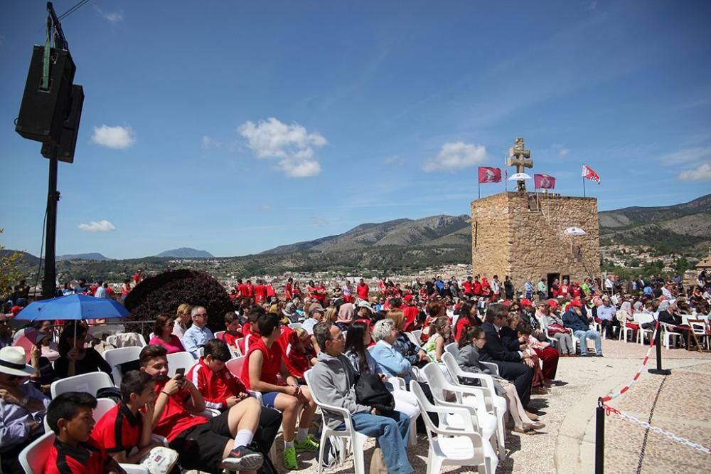 Peregrinación de ElPozo Murcia FS a Caravaca de la Cruz