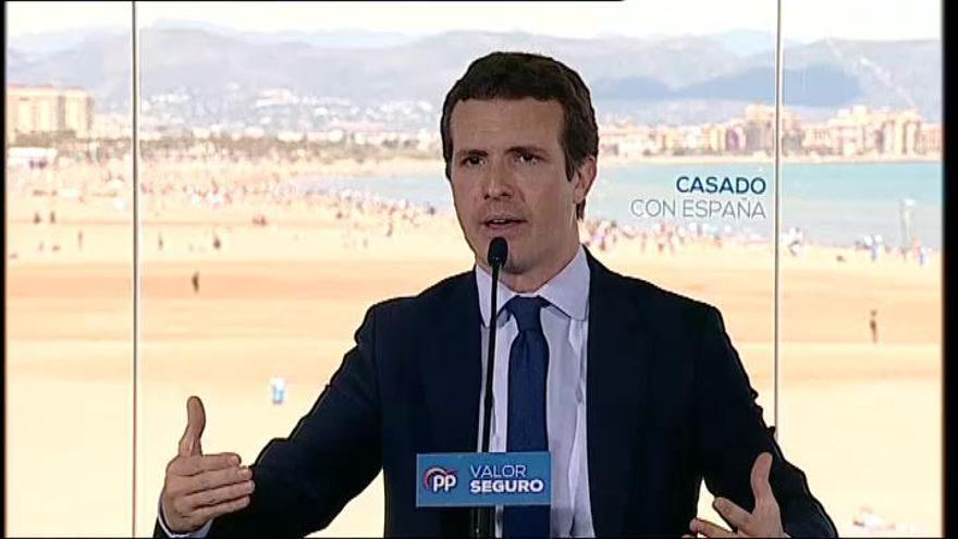 Casado: "No nos pisemos la manguera"