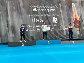Robert Vilarasau, d'Artés, es proclama subcampió estatal absolut de Trampolí