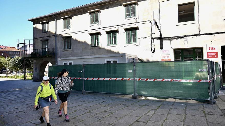 El edificio sindical, en el quirófano