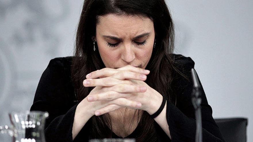 Die spanische Ministerin für Gleichstellung und gegen Gewalt gegen Frauen, Irene Montero, versprach im Parlament die restlose Aufklärung des Skandals.