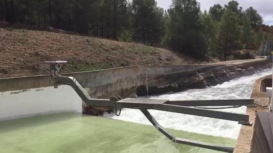 El agua del Tajo llega a Murcia un año después