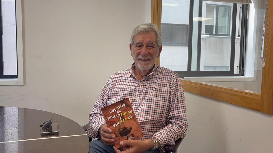 Luis Manuel Gurriarán presenta ‘Relatos de bibliotecas e enotecas’