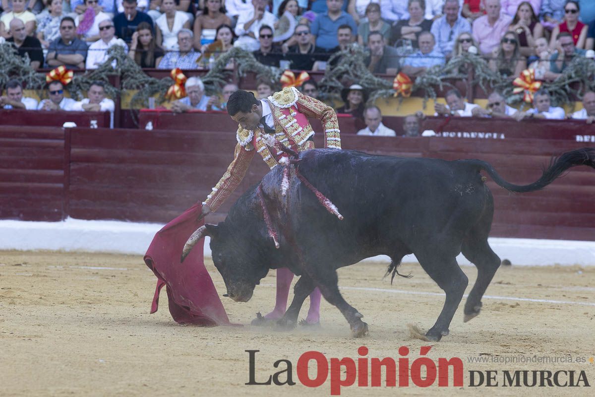 Tercer festejo de la Feria Taurina de Murcia (Talavante, Paco Ureña y Roca Rey), en imágenes