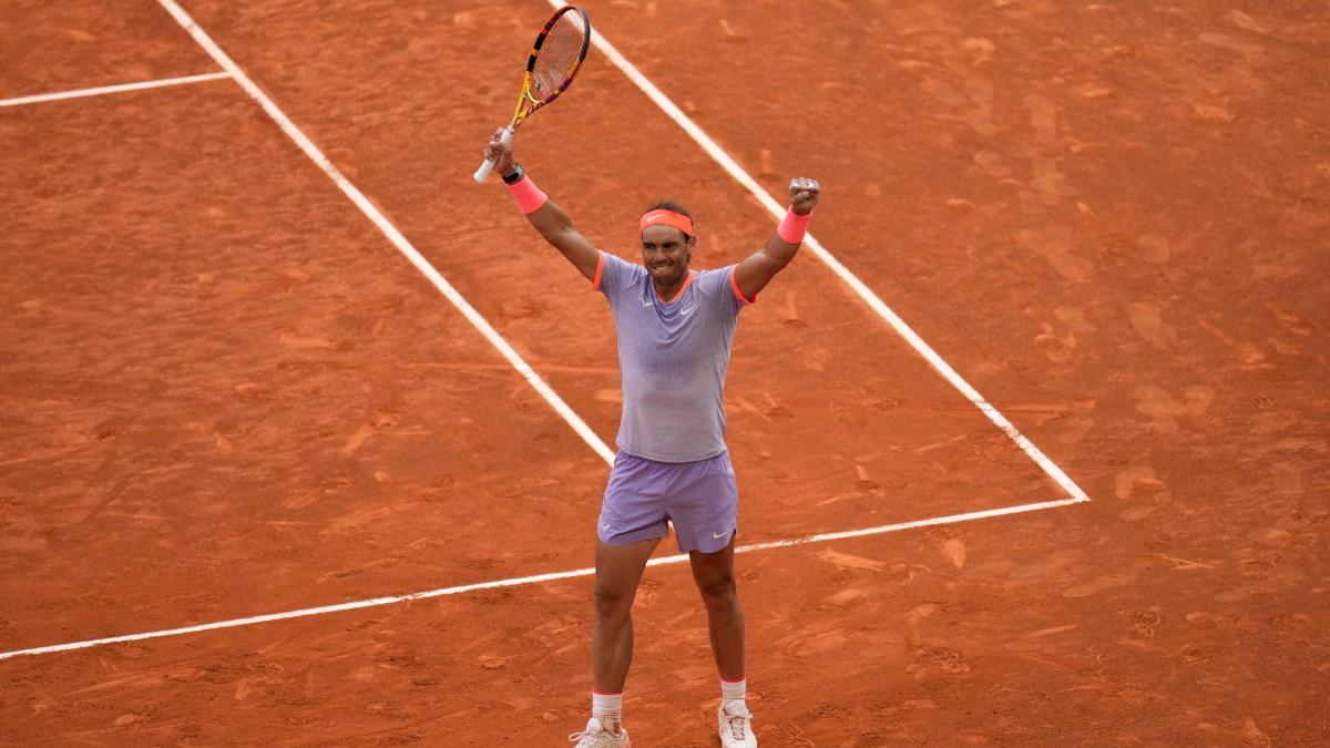 Nadal: "Hace tres semanas perdía con los chicos de la academia"