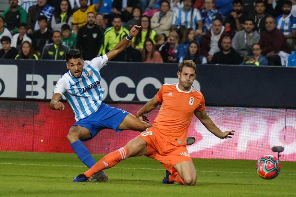 Málaga vs Oviedo en imágenes