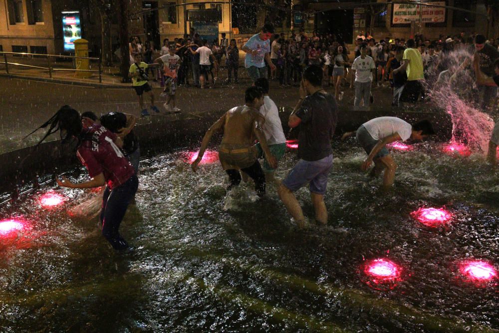 La fiesta se traslada a la Plaza de Alemania