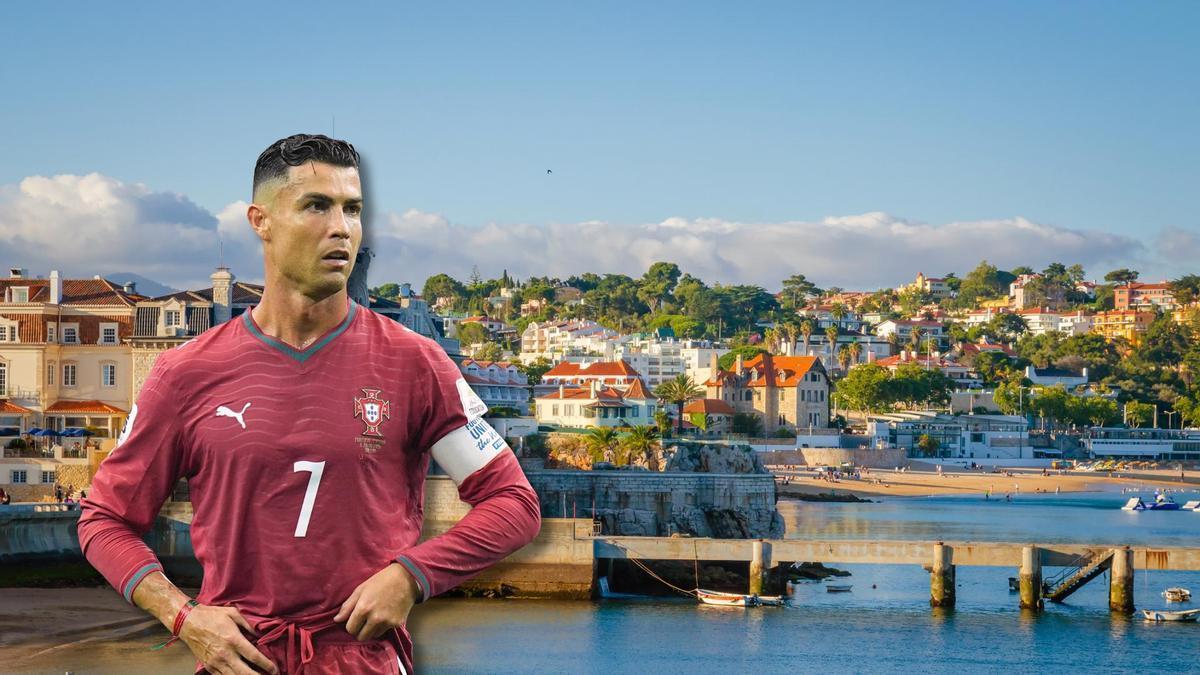 La casa que Cristiano se construyó para retirarse en Cascais tiene playa privada