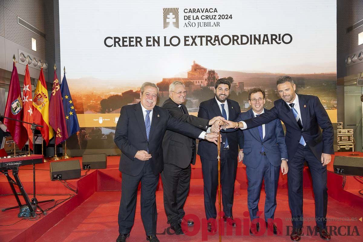 Así ha sido la presentación del Año Jubilar de Caravaca en Madrid