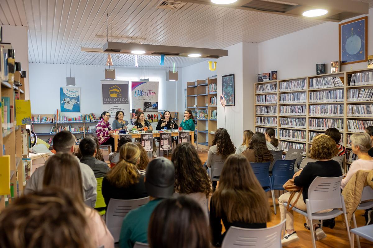El "podcast" grabado en l'Alfàs del Pi.