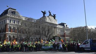 EN DIRECTO | Los agricultores vuelven a tomar las calles de Madrid este lunes