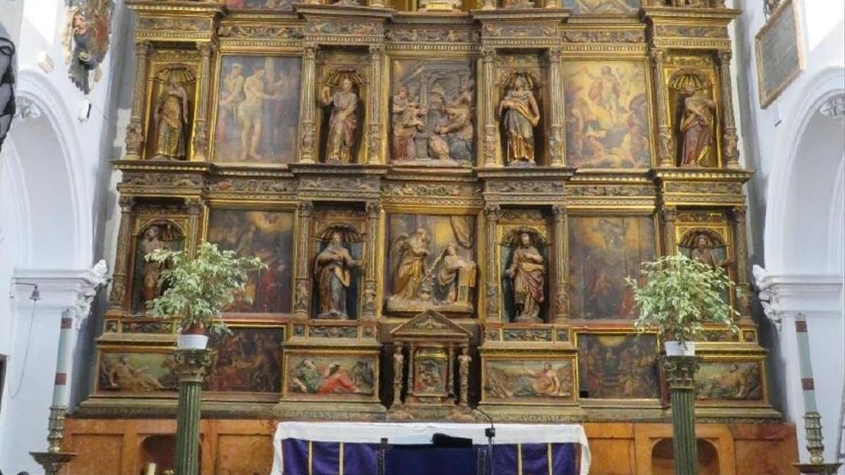 Aprueban el proyecto de restauración del retablo mayor de la Iglesia de la Asunción