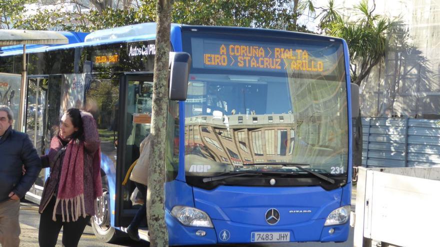 Oleiros reclama prolongar 1,5 kilómetros el bus de Mera para mejorar el servicio a Dexo