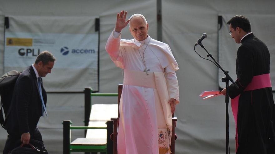 PAPA TENERIFE MIGRANTES | El Papa sorprende en Las Raíces al dirigirse en francés a los migrantes
