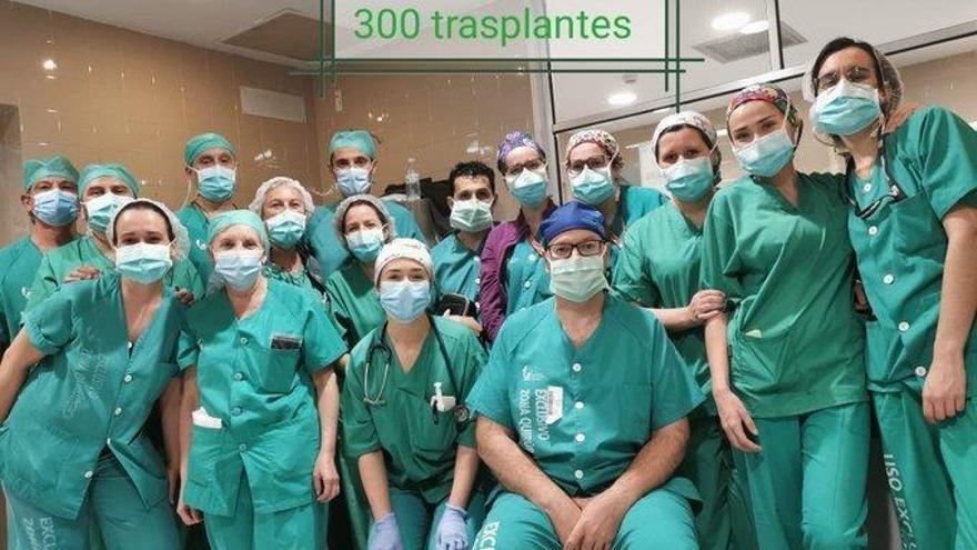 La región hace el trasplante hepático número 300