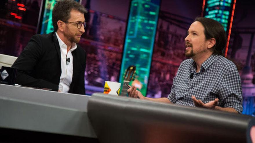 Iglesias durante su visita a &#039;El Hormiguero&#039;