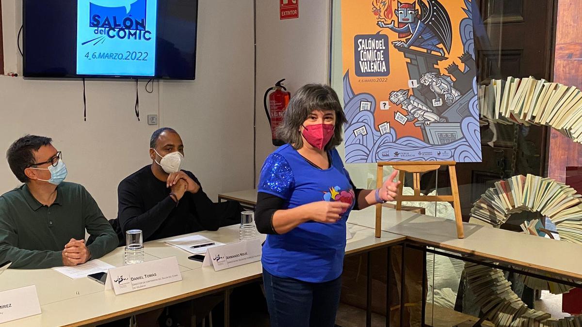 Presentación del Salón del Cómic de València 2022